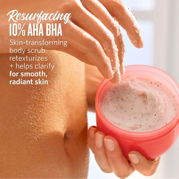 BOM DIA BODY SCRUB
KP RESURFACING BODY SCRUB WITH 10% AHA BHA 8.1 oz - Picture 2 of 6